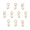 Natural Cultured Freshwater Pearl Potato Charms PALLOY-JF04505-01-1