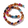 Natural Agate Beads Strands G-F745-04-3