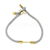 Braided Nylon Cord Bracelet Making MAK-A017-D03-37G-1