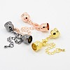 Brass Chain Extender KK-K001-6mm-M-1