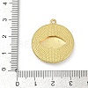 Brass Enamel Pendants KK-M322-04G-4