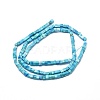 Synthetic Blue Turquoise Beads Strands G-A177-03-05-2