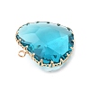 K9 Glass Pendants KK-E071-07KCG-06-3