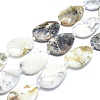 Natural White Opal Bead Strands G-O179-J08-1