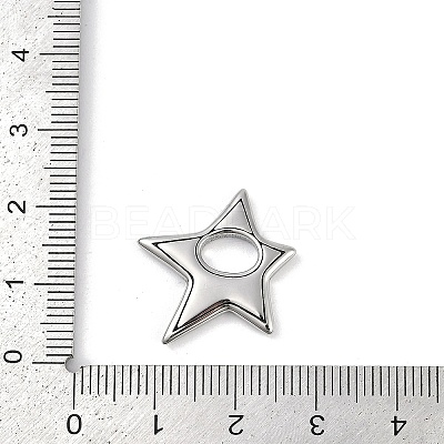 316 Surgical Stainless Steel Pendants STAS-G349-17P-1