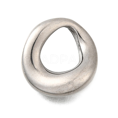304 Stainless Steel Pendants STAS-Q362-02C-P-1