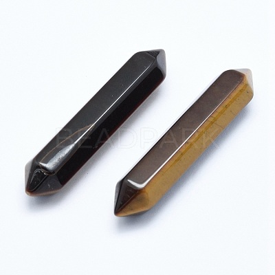 Natural Tiger Eye No Hole Healing Stones G-G760-J12-1