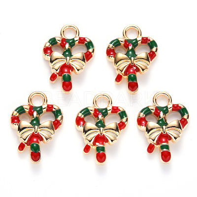 Alloy Enamel Pendants X-ENAM-S121-112-1
