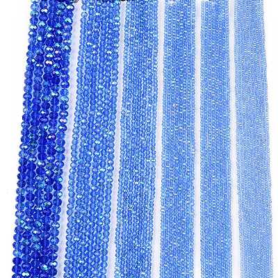 Electroplate Glass Beads Strands EGLA-A044-T8mm-L14-1