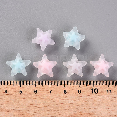Transparent Acrylic Beads TACR-S152-11C-1