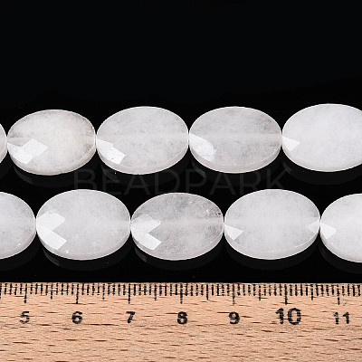 Natural Quartz Crystal Beads Strands G-S354-13x18-A10-1