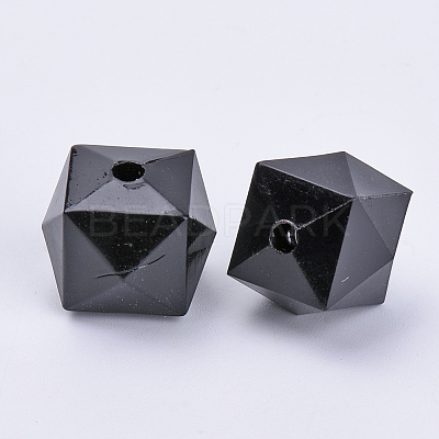 Transparent Acrylic Beads TACR-Q259-6mm-V72-1
