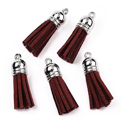 Faux Suede Tassel Pendant Decorations X-FIND-T002-A13-1