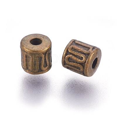 Tibetan Style Alloy Beads MLF0030Y-NF-1