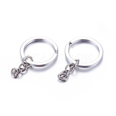 Alloy Split Key Rings E426-1