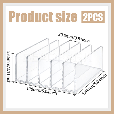 Acrylic Book Stand ODIS-WH0025-270-1