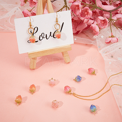 Handmade Dried Flower Pendants KY-SC0001-34-1