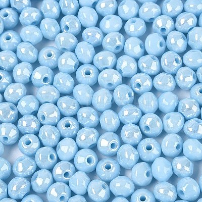Opaque Colours Glass Seed Beads SEED-N007-34G-1