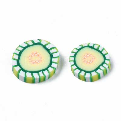 Handmade Polymer Clay Cabochons CLAY-N006-55-1
