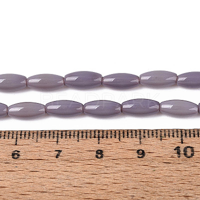 Opaque Glass Beads Strands GLAA-T028-15P-01-1