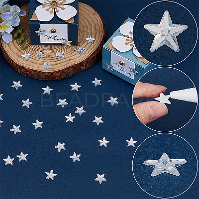 100Pcs Acrylic Rhinestone Cabochons OACR-CY0001-02-1