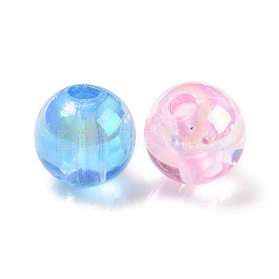 Eco-Friendly Transparent Acrylic Beads PL733M-1