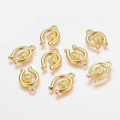 Tibetan Style Alloy Pendants TIBEP-Q050-03G-RS-1