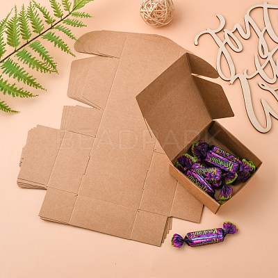Kraft Paper Gift Box X-CON-K003-02A-01-1