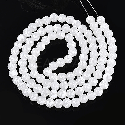 Baking Paint Glass Beads X1-DGLA-N015-8mm-01-1