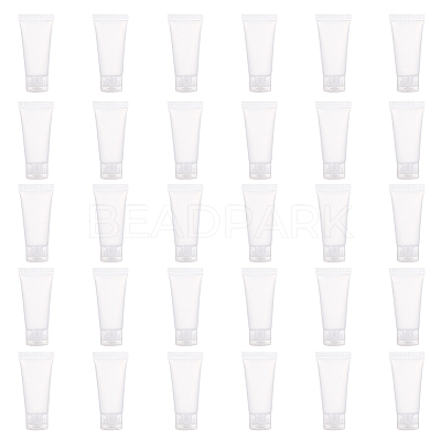 20ml Matte PE Plastic Refillable Flip Top Cap Bottles X1-MRMJ-WH0024-01A-1