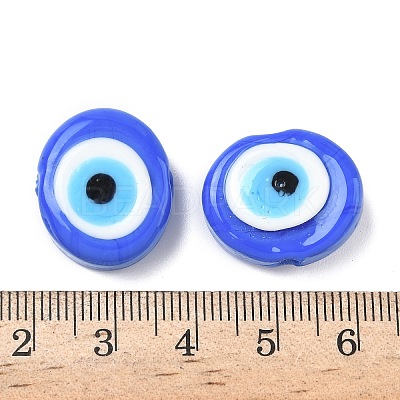 Handmade Evil Eye Lampwork Beads LAMP-G168-02A-1