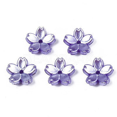 Acrylic Imitation Pearl Beads X-OACR-N012-002-1