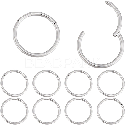 10Pcs 316L Stainless Steel Sleeper Earrings EJEW-BBC0001-56B-1