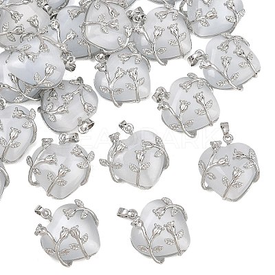 Valentine Idea for Her Gifts Cat Eye Pendants X-CE-H006-05-1