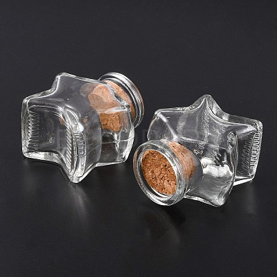Star Glass Bottle CON-BC0001-44-1