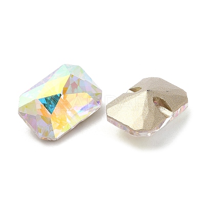 K5 Glass Rhinestone Buttons RGLA-H109-01-1
