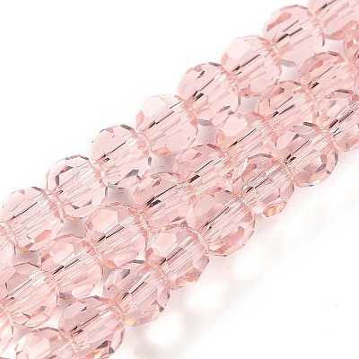 Transparent Glass Beads EGLA-A035-T6mm-D20-1