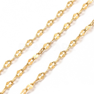 Ion Plating(IP) 304 Stainless Steel Dapped Chains STAS-B040-01G-1