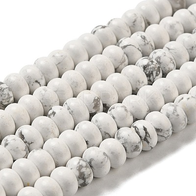 Synthetic Howlite Beads Strands X-G-K340-B06-01-1