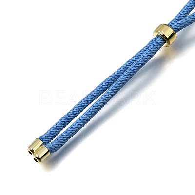 2.5MM Adjustable Braided Nylon Cords Necklace Making FB-CBAA152-02G-36-1