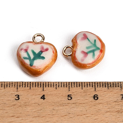Handmade Porcelain with Brass Pendants PR-CBAB520-03C-1