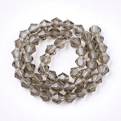 Imitation Austrian Crystal 5301 Bicone Beads GLAA-S026-6mm-04-1