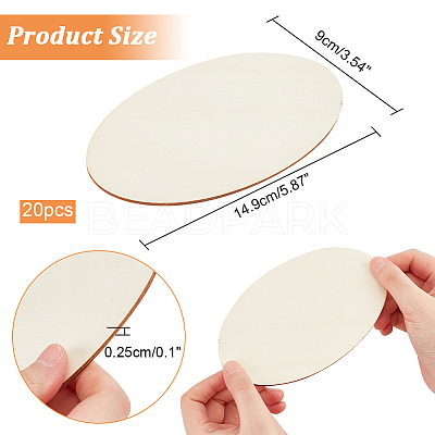 Unfinished Wood Sheets LS-DIY-WH0034-93-1
