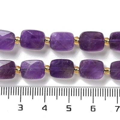 Natural Amethyst Beads Strands G-H061-A13-01-1