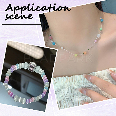 Cat Eye Beads G-PA0001-90A-01-1