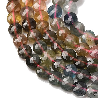 Gradient Color Natural Multicolor Tourmaline Beads Strands G-D110-F02-02-1