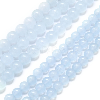 Natural Malaysia Jade Beads Strands G-L645-C01-4mm-01-1