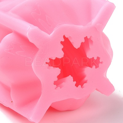 Twisted Cone Candle Food Grade Silicone Molds DIY-D071-05B-1