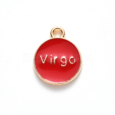 Alloy Enamel Pendants LS-X-ENAM-S124-01B-07B-1