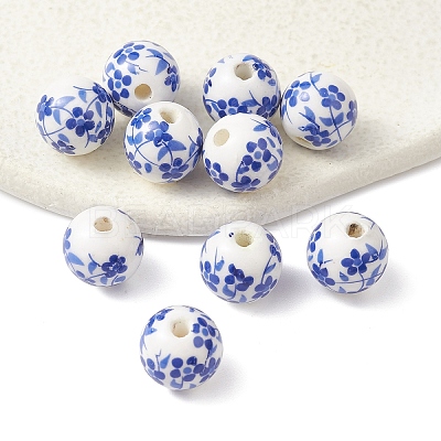 Handmade Porcelain Beads PORC-YW0001-06D-1